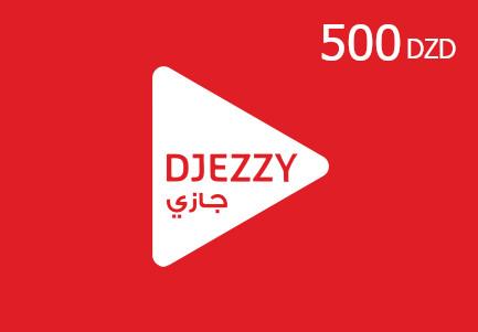 Djezzy 500 DZD Mobile Top-Up DZ
