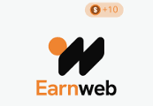 Earnweb Coins 10 USD هدية بطاقة
