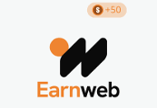 Earnweb Coins 50 USD هدية بطاقة