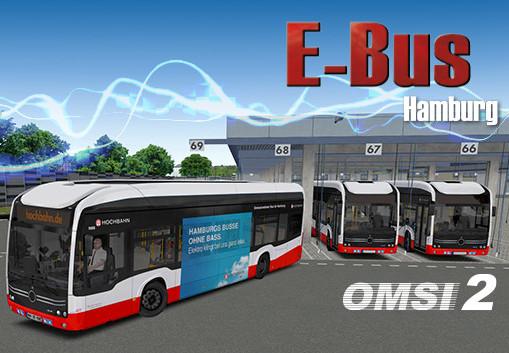OMSI 2 Add-On E-Bus Hamburg DLC رابط هديه ستيم