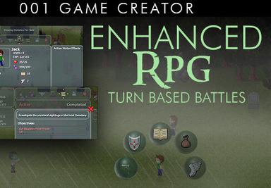 001 Game Creator - Enhanced RPG (Turn-Based Battles) DLC ستيم كود رقمي