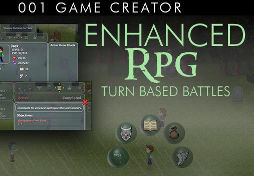 001 Game Creator - Enhanced RPG (Turn-Based Battles) DLC ستيم كود رقمي