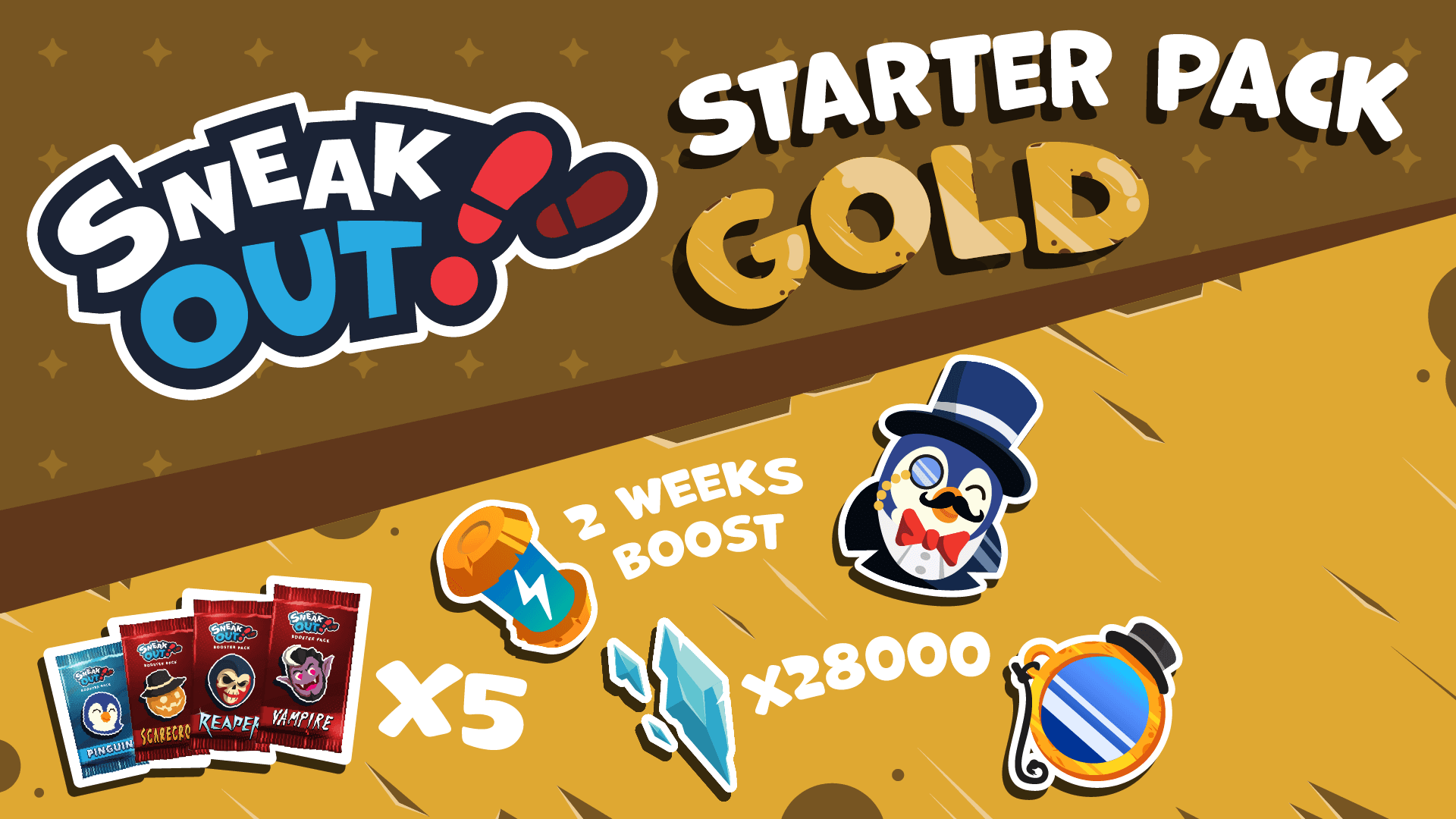 Screen Shot image 0 Sneak Out - Starter Pack Gold DLC بي سي ستيم كود رقمي