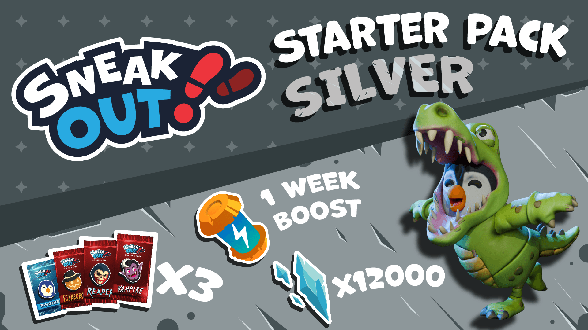 Screen Shot image 0 Sneak Out - Starter Pack Silver DLC بي سي ستيم كود رقمي