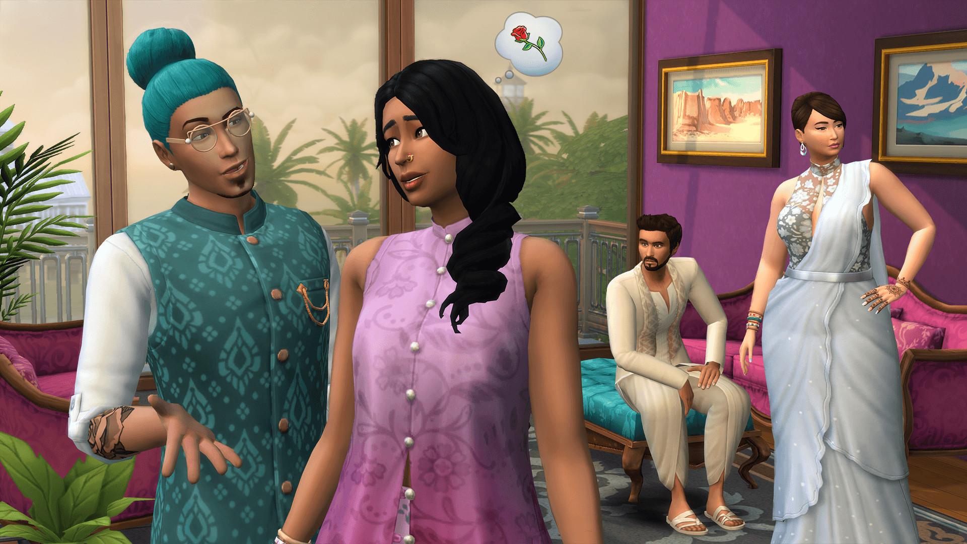 Screen Shot image 1 The Sims 4 - Fashion Street Kit DLC بي سي EA App كود رقمي