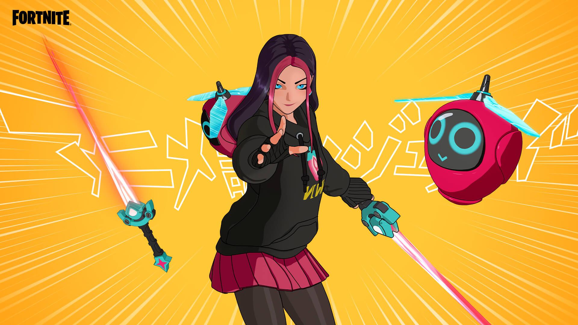 Screen Shot image 3 Fortnite - Anime Legends DLC اوروبي بلايستيشن 4 كود رقمي