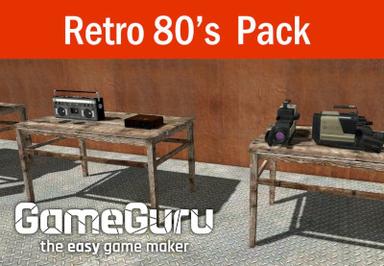 GameGuru - Retro 80s Pack DLC ستيم كود رقمي