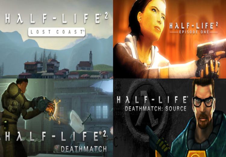 Half-Life 2: Lost Coast + Half-Life 2: Episode One + Half-Life 2: Deathmatch + Half-Life Deathmatch: Source حزمة ستيم هدية