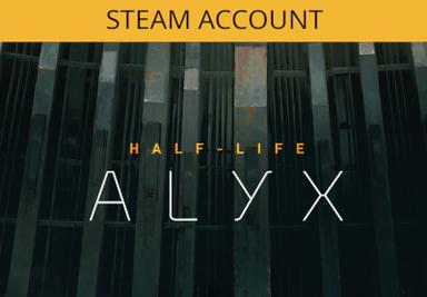 Half Life: Alyx ستيم حساب