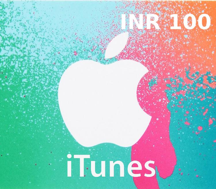 آيتونز ₹100 INR بطاقة