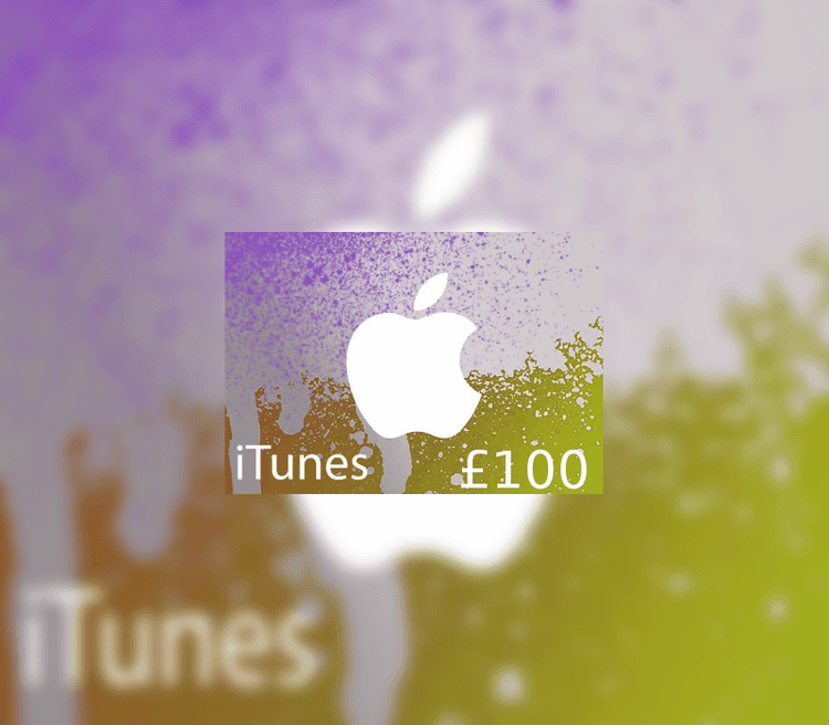 iTunes £100 UK Card
