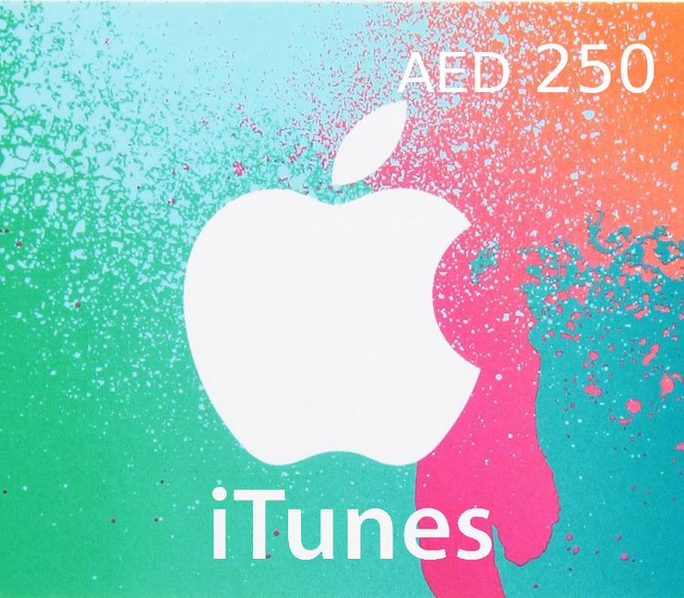 iTunes AED 250 Card AE