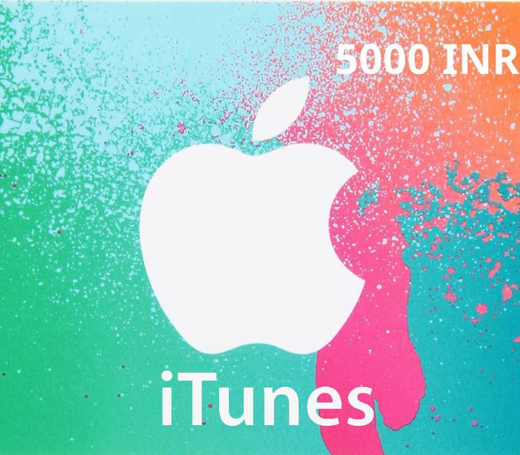 آيتونز ₹5000 IN بطاقة