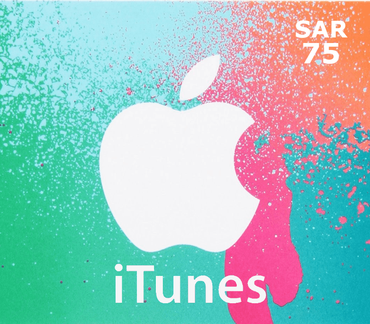iTunes SAR 75 Card SA