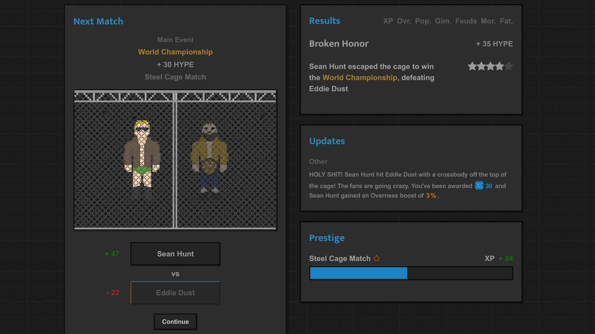 Screen Shot image 2 Journey Of Wrestling بي سي ستيم حساب