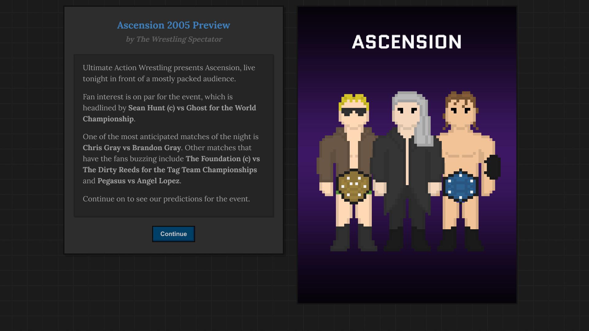 Screen Shot image 3 Journey Of Wrestling بي سي ستيم حساب