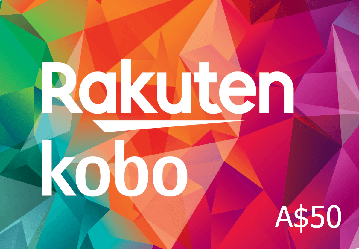 Rakuten Kobo A$50 EGift بطاقة استرالي