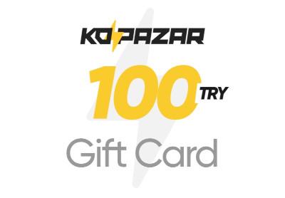 Kopazar 100 TRY هدية بطاقة