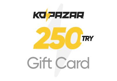 Kopazar 250 TRY هدية بطاقة