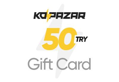 Kopazar 50 TRY هدية بطاقة