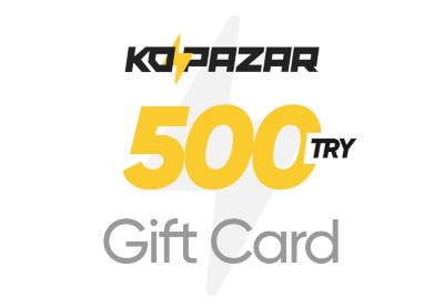 Kopazar 500 TRY هدية بطاقة