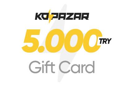 Kopazar 5000 TRY هدية بطاقة