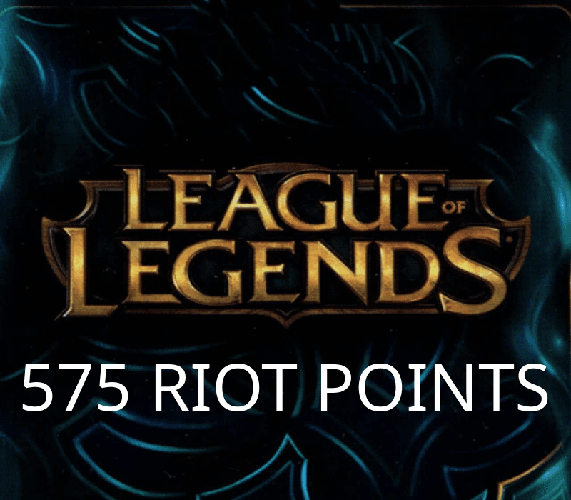 League of Legends 575 RP Prepaid Card US