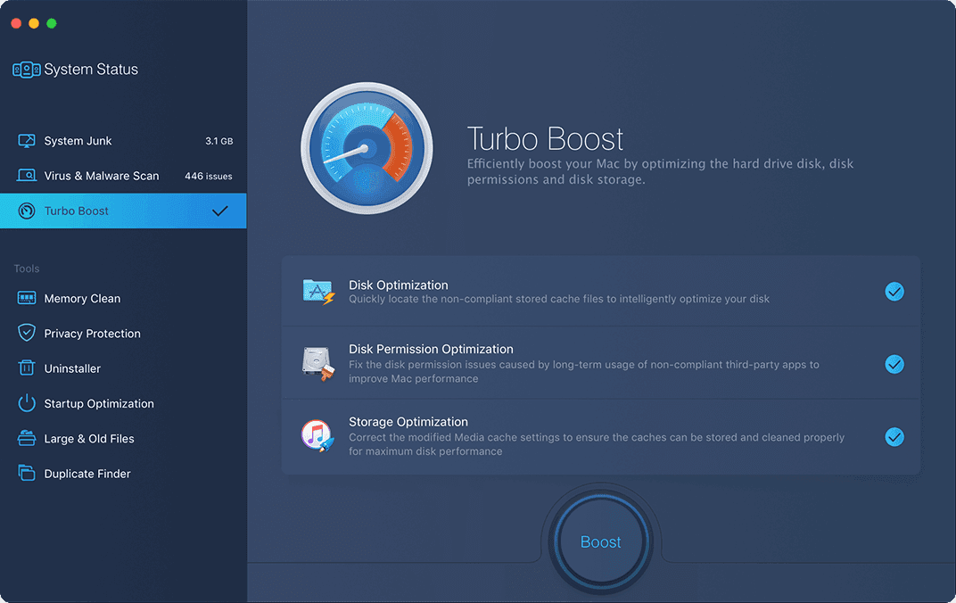 Screen Shot image 2 IObit MacBooster 8 Pro مفتاح (1 سنه / 3 اجهزة)