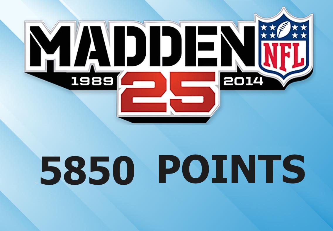 EA SPORTS Madden NFL 25 - 5850 Points اكسبوكس 1 / إكس بوكس سيريس X|S كود رقمي