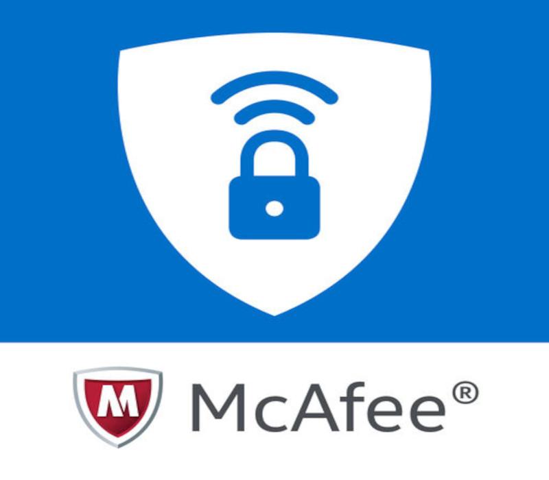McAfee Safe كونكت VPN (1 سنه / 5 اجهزة)