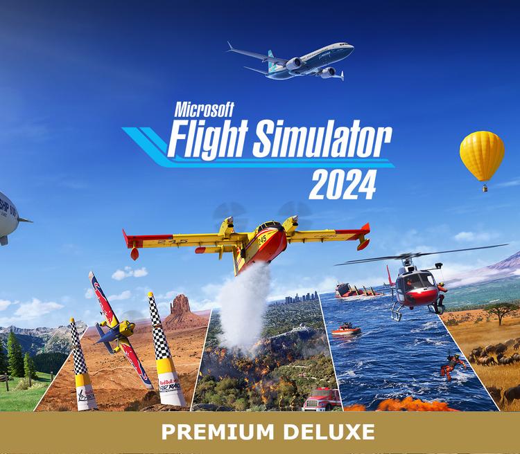 Microsoft Flight Simulator 2024 بريميوم اصدار الديلوكس بي سي ستيم كود رقمي