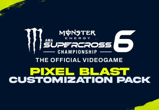 Monster Energy Supercross 6 - Pixel Blast Customization Pack DLC اوروبي بلايستيشن 4 كود رقمي