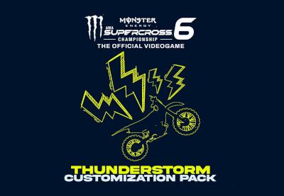 Monster Energy Supercross 6 - Thunderstorm Customization Pack DLC اوروبي بلايستيشن 5 كود رقمي