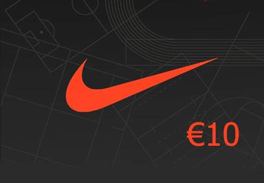 Nike €10 هدية بطاقة NL