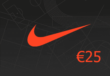 Nike €25 هدية بطاقة IT