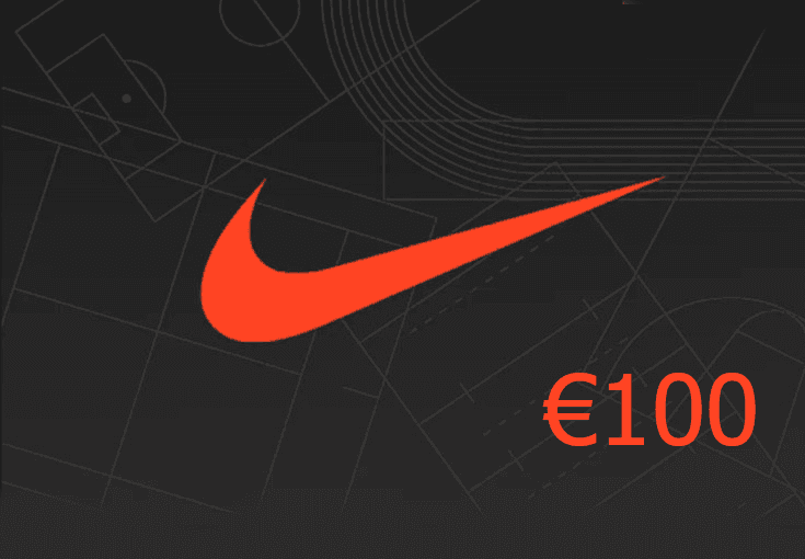 Nike €100 هدية بطاقة ES