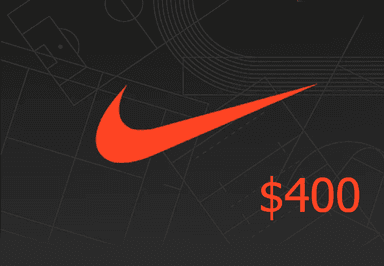 Nike $400 هدية بطاقة امريكي
