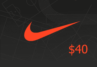 Nike $40 هدية بطاقة امريكي