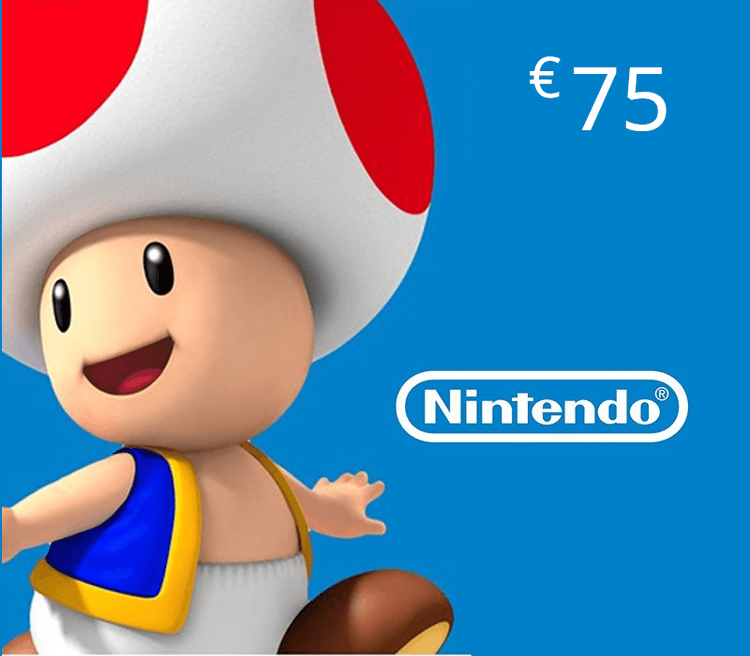 Nintendo eShop Prepaid Card EUR 75 Key PT