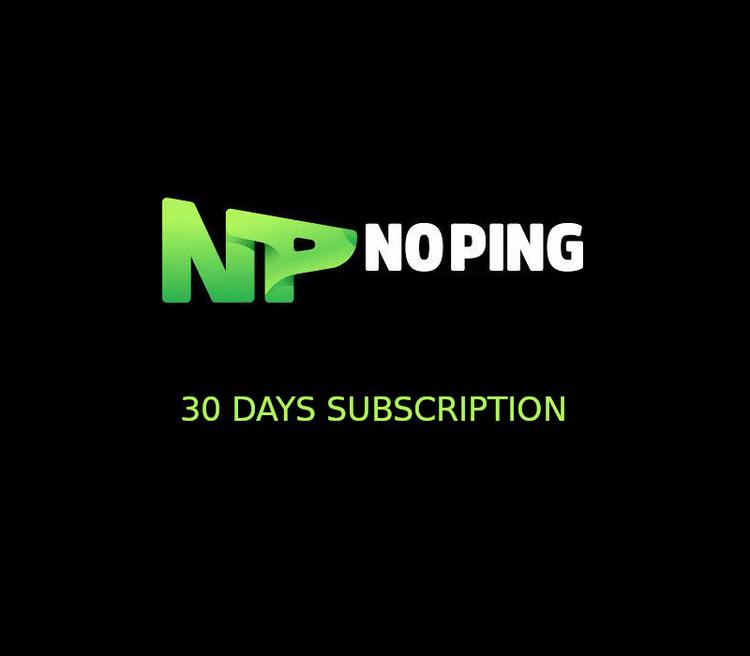 NoPing Advanced - 30 ايام اشتراك مفتاح