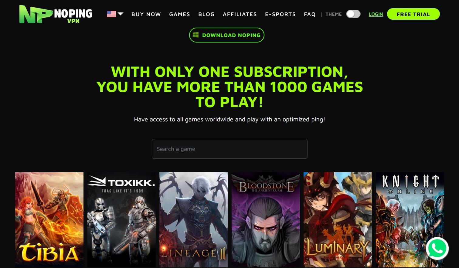 NoPing Advanced - 360 ايام اشتراك مفتاح