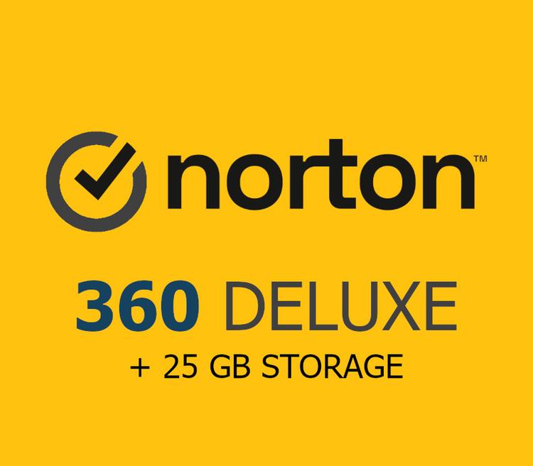 Norton 360 ديلوكس 2025 اوروبي مفتاح (1 سنه / 3 اجهزة) + 25 GB Cloud Storage
