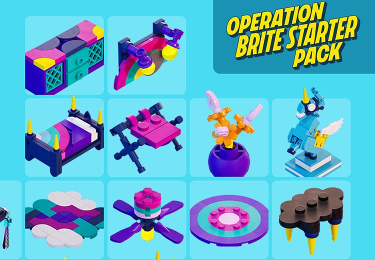 Fortnite - Operation Brite Starter Pack DLC بي سي ايبك قيمز حساب