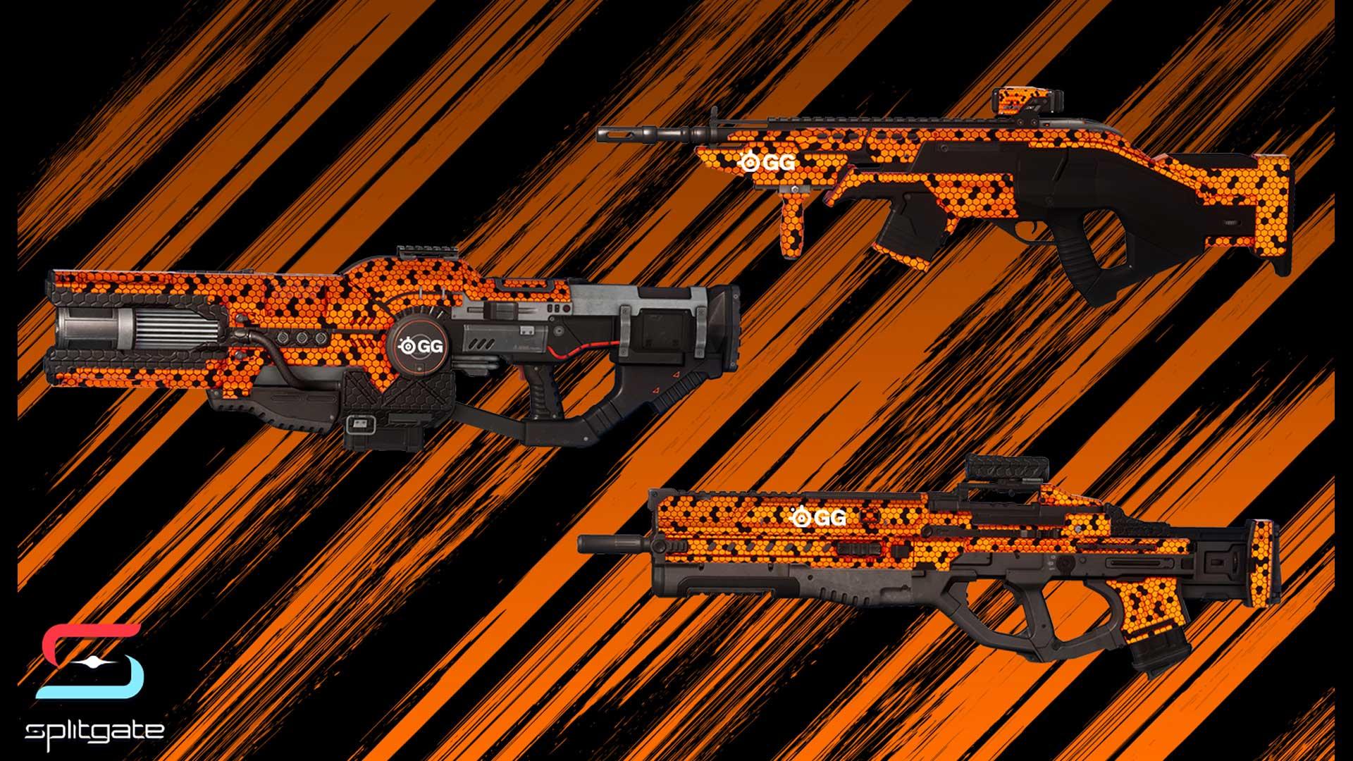 Screen Shot image 0 Splitgate - SteelSeries Exclusive Weapon Wrap كود رقمي