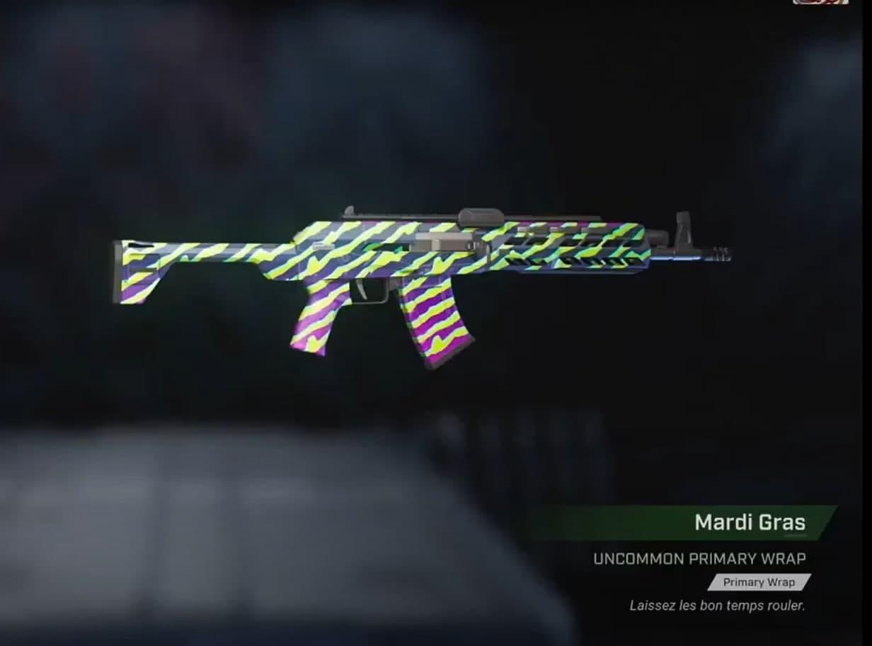 Screen Shot image 1 Rogue Company - Mardi Gras Weapon Wrap DLC كود رقمي