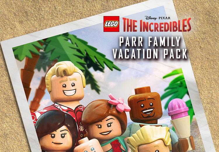 LEGO THE INCREDIBLES - Parr Family Vacation Character Pack DLC اوروبي بلايستيشن 4 كود رقمي