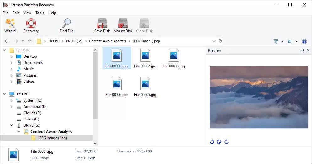Screen Shot image 4 Hetman Partition Recovery كود رقمي (مدى الحياة / 1 بي سي)