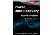MiniTool Power Data Recovery Yearly اشتراك (1 سنه / 1 بي سي)