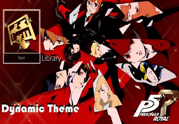 ﻿Persona 5 Royal - Phantom Thieves Dynamic Theme DLC اوروبي بلايستيشن 4 كود رقمي