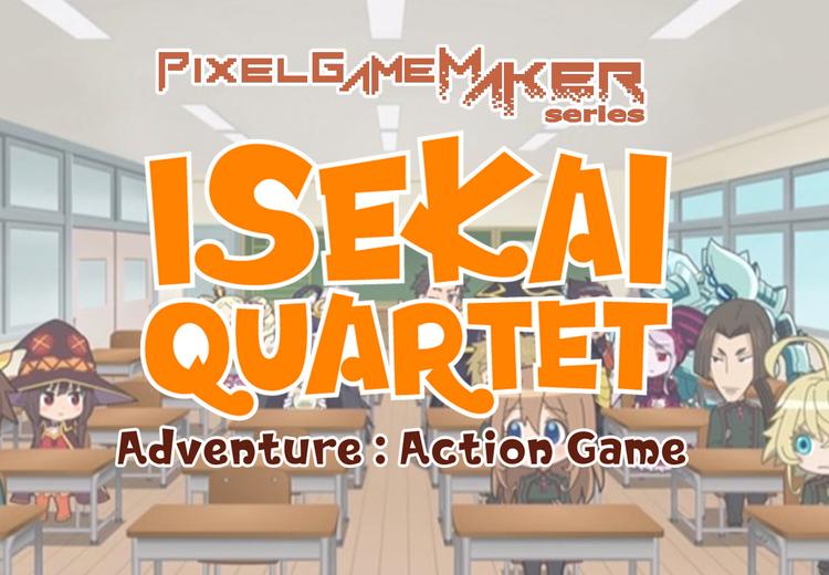 Pixel Game Maker سيريس ISEKAI QUARTET Adventure Action Game ستيم كود رقمي
